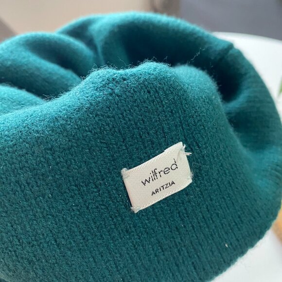 Wilfred 100% Extra Fine Merino Wool Ribbed Cuffed Beanie - Picture 4 of 5